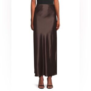 Renne slip skirt brown